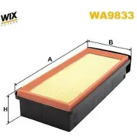 WIX FILTERS Luftfilter WA9833
