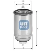 Ufi Kraftstofffilter 24.333.00