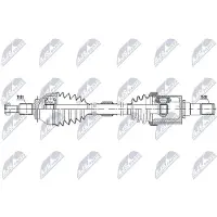 NTY NPW-MZ-128 Antriebswelle Vorne Links für MAZDA CX-9 (TC)