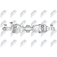 NTY Antriebswelle NPW-TY-242