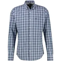 Lerros Langarmhemd "Karohemd mit Button-Down-Kragen"