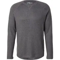 s.Oliver T-shirts Grey/black Größe: L | Pullover Outlet | Herren | Grau