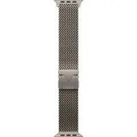 Apple Natural Titanium Milanese Loop