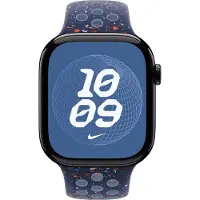 Apple Nike Sport Armband für Watch | 44/45/46/49 mm - Größe M/L - Blue Ribbon