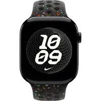 Apple Nike Sport Armband für Watch | 44/45/46/49 mm - Größe S/M - Midnight Black