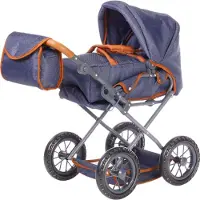 Knorrtoys Puppenwagen Ruby - dark blue