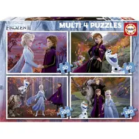 Educa Disney Frozen Puzzles 4-in-1
