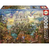 Educa Puzzle Msto sn 8000 dílk