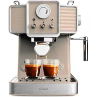 Cecotec Espresso-Kaffeemaschinen Power Espresso 20 Tradizionale Light Beige