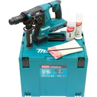 Makita DHR281ZJ, SDS Plus, Schwarz, Blau, Bürstenloser Motor, 2,9 J, Akku, 18 V