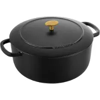 Ballarini Cocotte Bellamonte Gusseisen 28Cm Schwarz
