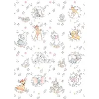 Komar Vliestapete "Digitaldruck Vlies - Best of Friends - Größe 200 x 280 cm" bedruckt glatt Kinderzimmer
