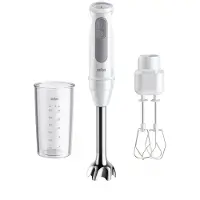 Braun Stabmixer "MultiQuick 5 MQ 50501 M - 1000 W, 21 Geschwindigkeiten, Handmixer" 1000 W Spritzschutz, Extra Mahlklinge, Mixer, spülmaschinenfest
