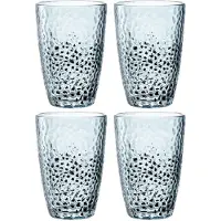 Leonardo Longdrinkglas Matera Blau 340ml (Set von 4 Stück)
