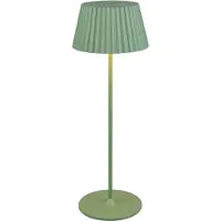 TRIO Tischlampe Suarez Pistaziengrün