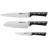 Tefal Ice Force Küchenmesser 3 tlg. Set K232S374, 20 cm, Edelstahl, 3 Stück(e)