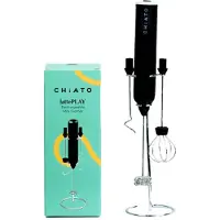 Chiato LattePLAY Milchaufschäumer - Schwarz