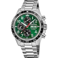 Festina Herrenuhr Swiss Made Armbanduhr Edelstahl silber UF20055/2