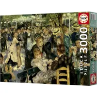 Educa Puzzle Bal Du Moulin De La Galette Von Pierre-auguste Renoir 3000 Stücke