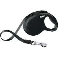Flexi New Classic XS Gurtleine 3 m Schwarz