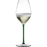 Riedel Fatto A Mano Schaumweinglas Chamapagner Grün