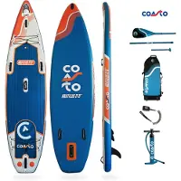 Coasto NAUTILUS 11.8 SUP Board Stand Up Paddle Surf-Board aufblasbar Paddel ISUP
