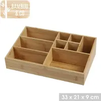 Kärkkäinen Bambou&Co. Bambus Organizer Sortierer Aufbewahrungsbox 31303