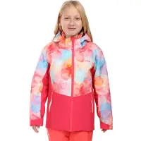 KILPI Mädchen-Skijacke SAMARA-JG, ROSA, Größe 134