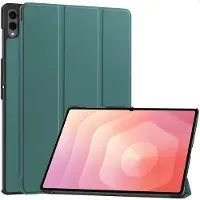 IMoshion Trifold Klapphülle für das Samsung Galaxy Tab S11 Ultra - Dunkelgrün