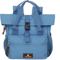 Travelite Rucksack Basic Short Handle Mini Backpack 7L Denim blau