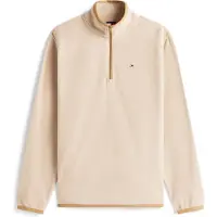 Tommy Hilfiger Fleecepullover "TJM FLAG POLAR FLEECE", normale Passform, Troyer