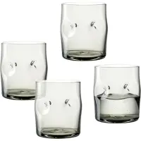 Leonardo Wasserglas Vesuvio Grau 300 ml (4er Set)