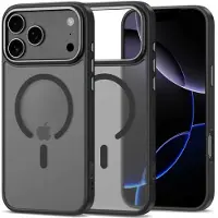 Tech-Protect MagEdge MagSafe Case für iPhone 17 Pro Max - Mattschwarz