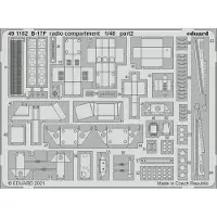 Eduard B-17F radio compartment 1/48 for HKM