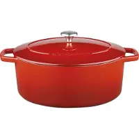Küchenprofi Guss-Bräter oval 33 cm BRETAGNE