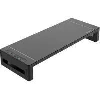 Equip Ergonomischer Monitorständer mit USB (USB-A x 4, USB-C x 1)