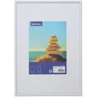 MAUL Bilderrahmen Maulart Kunststoff / Kunststoffglas 20,2x29,2cm weiß Packung mit 6 Stück