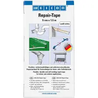 Weicon Repair-Tape, widerstandsfähiges und selbstverschweißendes Reparaturband, 1,5 m x 5 cm, weiß