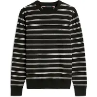 Tommy Hilfiger Pullover Seasonal MW0MW41643 Schwarz Regular Fit
