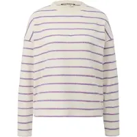 s.Oliver -qs Pullover Offwhite Größe: XS | Longsleeves Outlet | Damen | Weiß