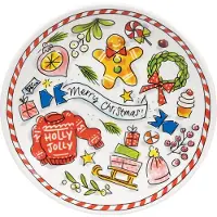 Blond Amsterdam Kuchenteller Fröhlich und Lustig in Bunt - 18cm | Gr.: onesize