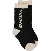 Viking Play Wool Thermo Socks black (2) 31-33