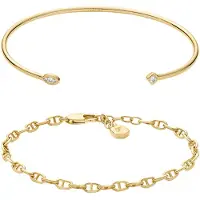 Fossil Heritage Brass Women's Gift Set JA7292SET