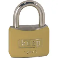 Kasp K12440YELA1 Hængelås 40 mm Identiske Gyldengul Nøglelås