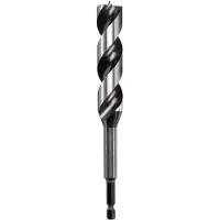 Kwb 042818, Bohrer, Schneckenbohrerbit, Drehung der rechten Hand, 1,8 cm, 165 mm, Sperrholz, Weichholz, Holz, Hartholz
