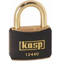 Kasp K12440BLAA1 Hængelås 40 mm Identiske Gyldengul Nøglelås