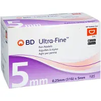 ToValCare GmbH - Medical Bd Ultra-fine Pen-nadeln 5 Mm 31 G 0.25 Mm 105 St