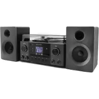Soundmaster MCD1950SW, Schwarz, 20 W, DAB+, FM, 3,5 mm, AC, MP3