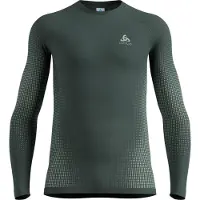 Odlo Herren Unterhemd BL TOP Crew neck l/s PERFORMAN