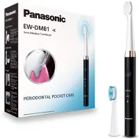 Panasonic | Elektrische Zahnbürste | EW-DM81-K503 | Wiederaufladbar | Für Erwachsene | Anzahl der enthaltenen Bürstenköpfe 2 | Anzahl der Zahnputzmodi 2 | Schalltechnologie | Weiß